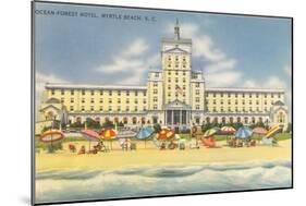 Ocean Forest Hotel, Myrtle Beach, South Carolina-null-Mounted Art Print