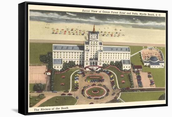 Ocean Forest Hotel, Myrtle Beach, South Carolina-null-Framed Stretched Canvas