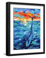 Ocean Friends II-Carolee Vitaletti-Framed Art Print