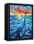 Ocean Friends II-Carolee Vitaletti-Framed Stretched Canvas