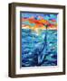 Ocean Friends II-Carolee Vitaletti-Framed Art Print