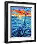 Ocean Friends II-Carolee Vitaletti-Framed Art Print