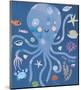 Ocean Friends-Archie Stone-Mounted Giclee Print