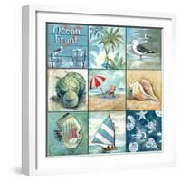 Ocean Front - Nine Square-Gregory Gorham-Framed Premium Giclee Print