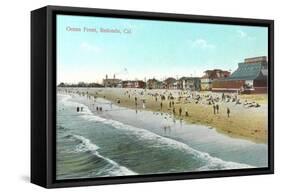 Ocean Front, Redondo Beach-null-Framed Stretched Canvas