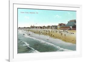 Ocean Front, Redondo Beach-null-Framed Art Print