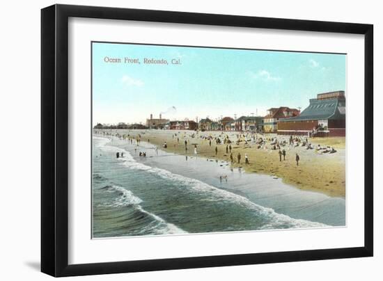 Ocean Front, Redondo Beach-null-Framed Art Print