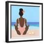 Ocean Gaze I-Annie Warren-Framed Art Print