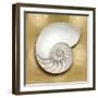 Ocean Gem on Gold II-Caroline Kelly-Framed Art Print