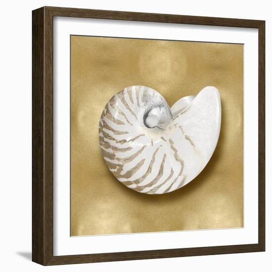 Ocean Gem on Gold III-Caroline Kelly-Framed Art Print