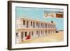 Ocean Glow Motel-null-Framed Art Print