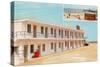 Ocean Glow Motel-null-Stretched Canvas