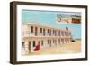 Ocean Glow Motel-null-Framed Art Print