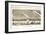 Ocean Grove, New Jersey - Panoramic Map-Lantern Press-Framed Art Print