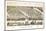 Ocean Grove, New Jersey - Panoramic Map-Lantern Press-Mounted Art Print