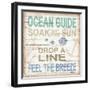 Ocean Guide Sq-Todd Williams-Framed Art Print