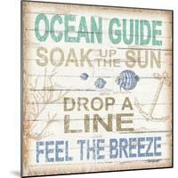 Ocean Guide Sq-Todd Williams-Mounted Art Print