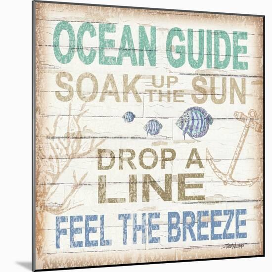 Ocean Guide Sq-Todd Williams-Mounted Art Print