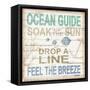 Ocean Guide Sq-Todd Williams-Framed Stretched Canvas