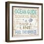 Ocean Guide Sq-Todd Williams-Framed Art Print
