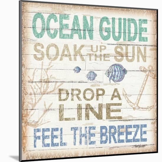 Ocean Guide Sq-Todd Williams-Mounted Art Print