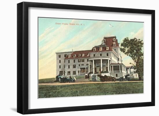 Ocean House, Watch Hill, Rhode Island-null-Framed Art Print