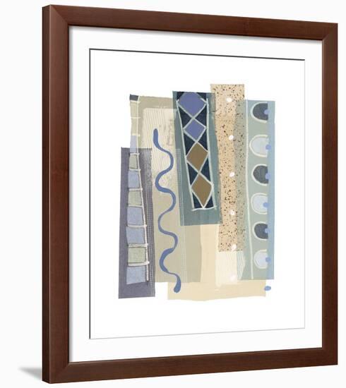 Ocean II-P^ G^ Gravele-Framed Giclee Print