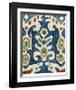 Ocean Ikat III-Chariklia Zarris-Framed Limited Edition