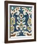 Ocean Ikat III-Chariklia Zarris-Framed Limited Edition