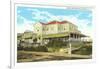 Ocean Inn, Wrightsville Beach, North Carolina-null-Framed Art Print