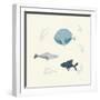 Ocean Life Fish-Becky Thorns-Framed Art Print