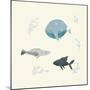 Ocean Life Fish-Becky Thorns-Mounted Art Print