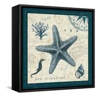 Ocean Life V-Pela-Framed Stretched Canvas