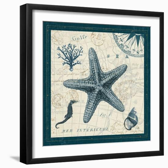 Ocean Life V-Pela-Framed Art Print