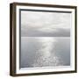 Ocean Light Gray I-Maggie Olsen-Framed Art Print