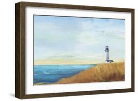 Ocean Lighthouse-Allison Pearce-Framed Art Print