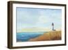 Ocean Lighthouse-Allison Pearce-Framed Premium Giclee Print