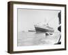 Ocean Liner Andrea Doria Sailing-null-Framed Photographic Print