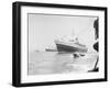 Ocean Liner Andrea Doria Sailing-null-Framed Photographic Print