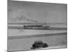 Ocean Liner Aquileia Passing Through the Suez Canal at Ismailia, Ca. 1935-null-Mounted Photo