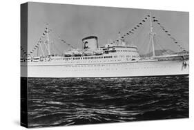 Ocean Liner Bianca C-null-Stretched Canvas