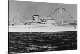 Ocean Liner Bianca C-null-Stretched Canvas