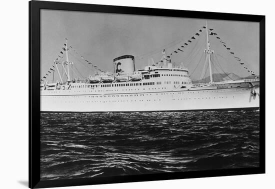 Ocean Liner Bianca C-null-Framed Photographic Print