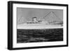 Ocean Liner Bianca C-null-Framed Photographic Print