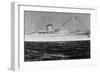 Ocean Liner Bianca C-null-Framed Photographic Print