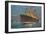 Ocean Liner Coming into Port-null-Framed Art Print