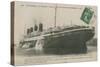 Ocean Liner 'France', Le Havre. Postcard Sent in 1913-French Photographer-Stretched Canvas