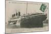 Ocean Liner 'France', Le Havre. Postcard Sent in 1913-French Photographer-Mounted Giclee Print