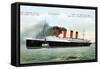 Ocean Liner RMS Lusitania, 20th Century-null-Framed Stretched Canvas