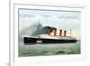 Ocean Liner RMS Lusitania, 20th Century-null-Framed Giclee Print